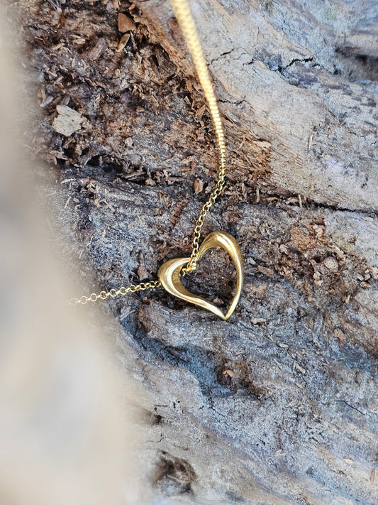 Golden Heart Pendant