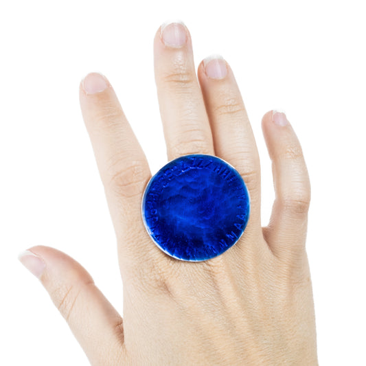 Blue Lake Disc Ring