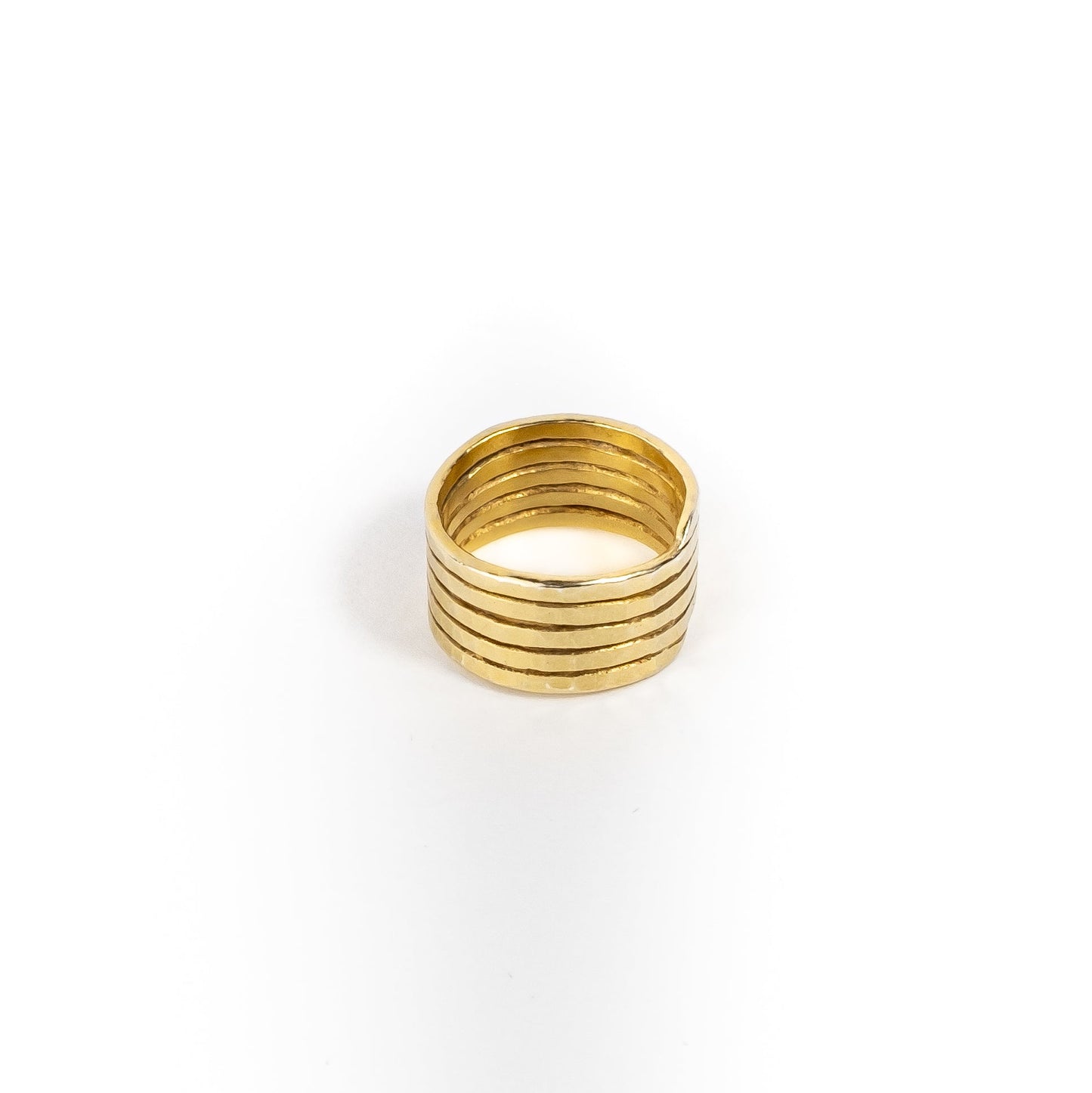 Spinned Gold Ring