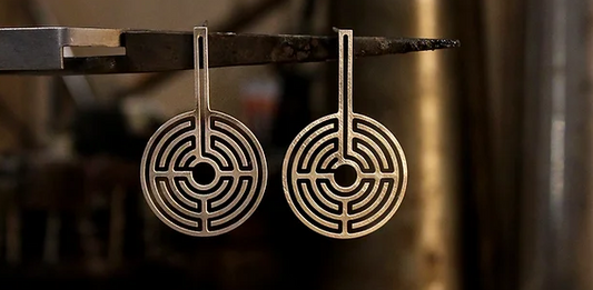 Labyrinth 360ᵒ Earrings