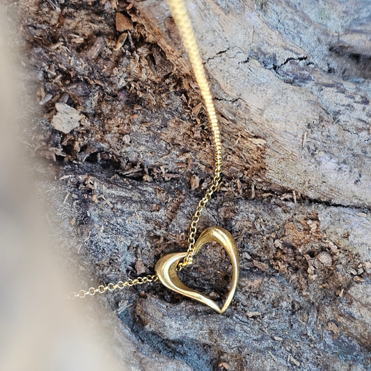 Golden Heart Pendant
