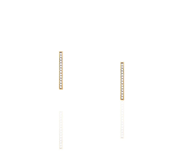 Cupid Bar Small Earrings